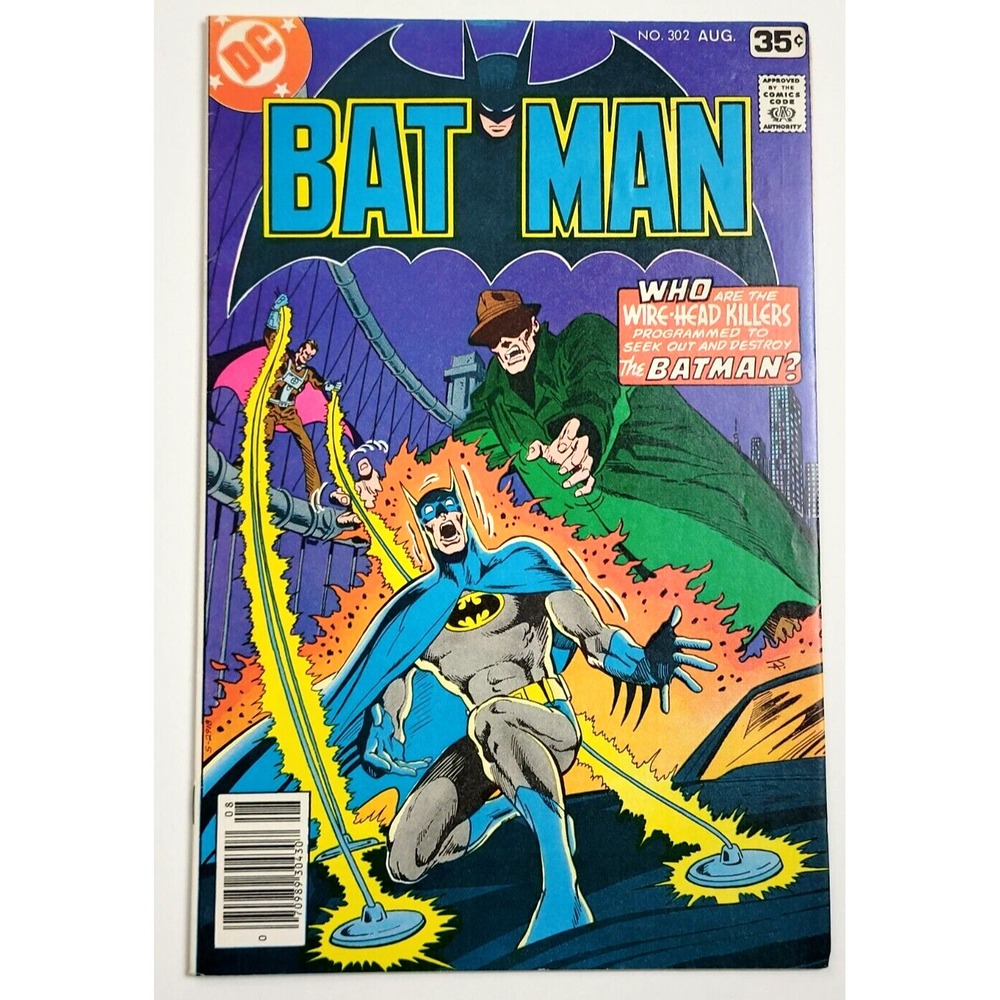 BATMAN # 302‎ - (1978) WIRE-HEAD KILLERS NEWSSTAND